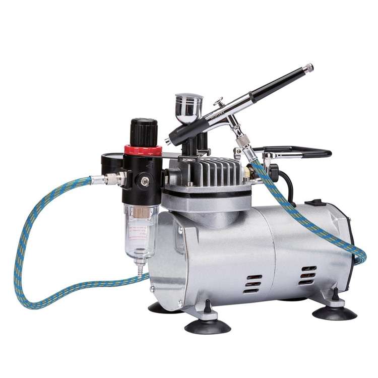 Kit de aerógrafo con cable de compresor de aire de alta PSI